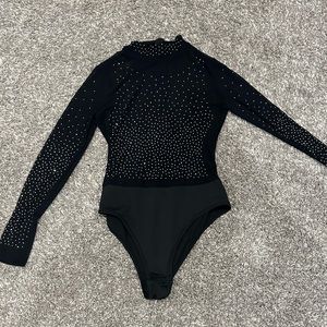 Rhinestone bodysuit